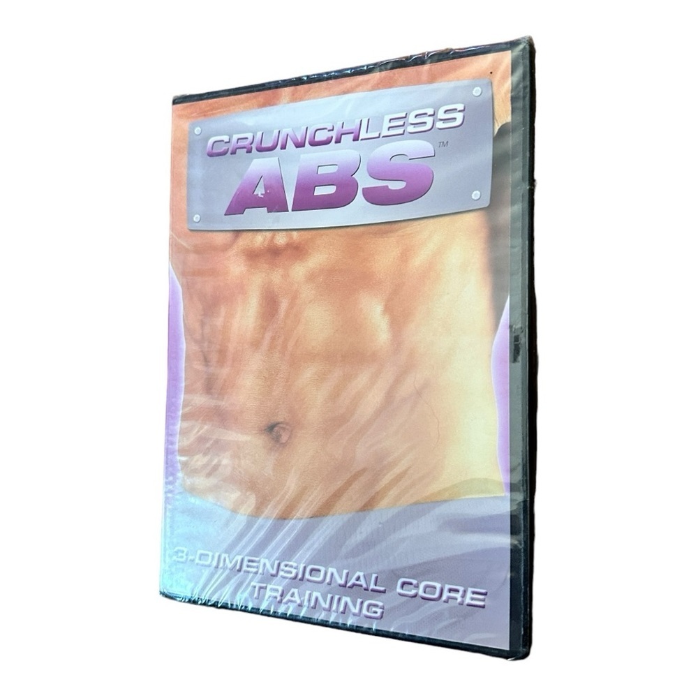 Crunchless Abs 3-Dimensional Core Training DVD NEW